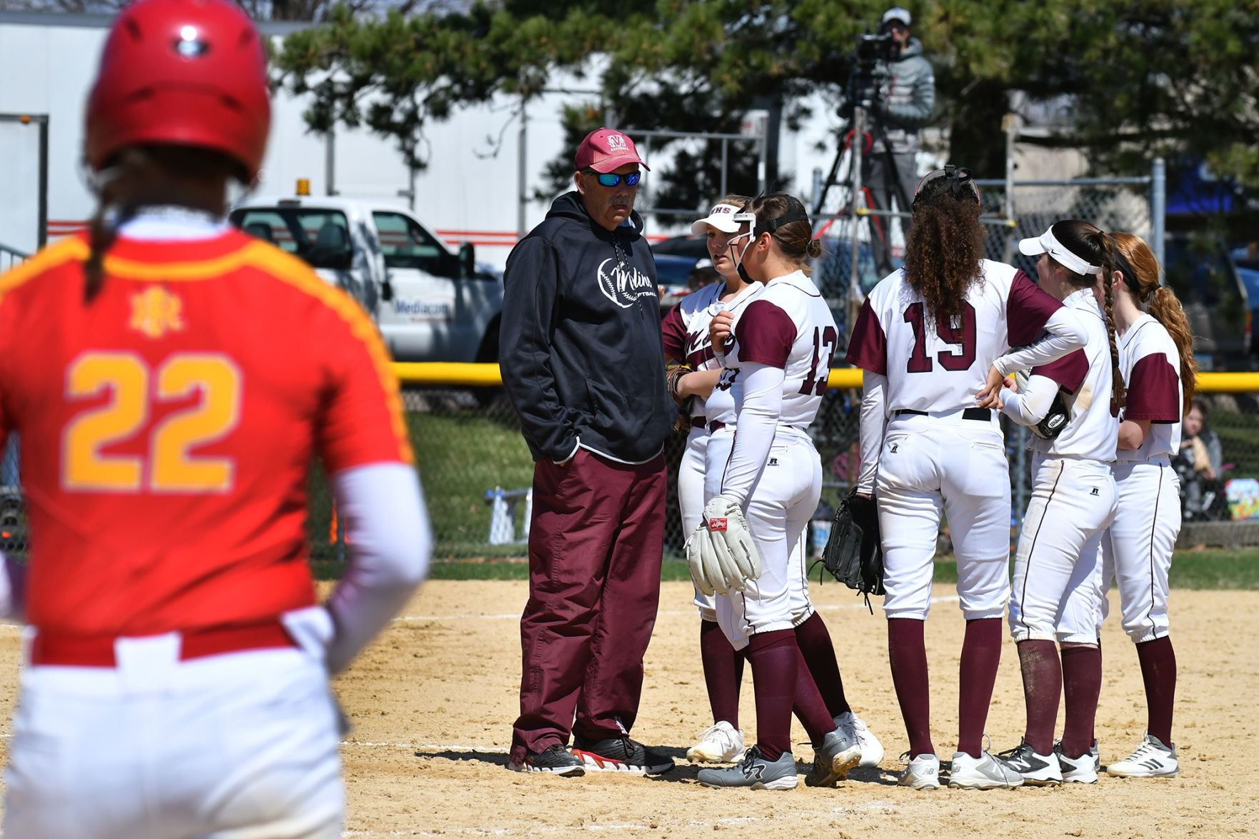 Rock Island vs Moline softball